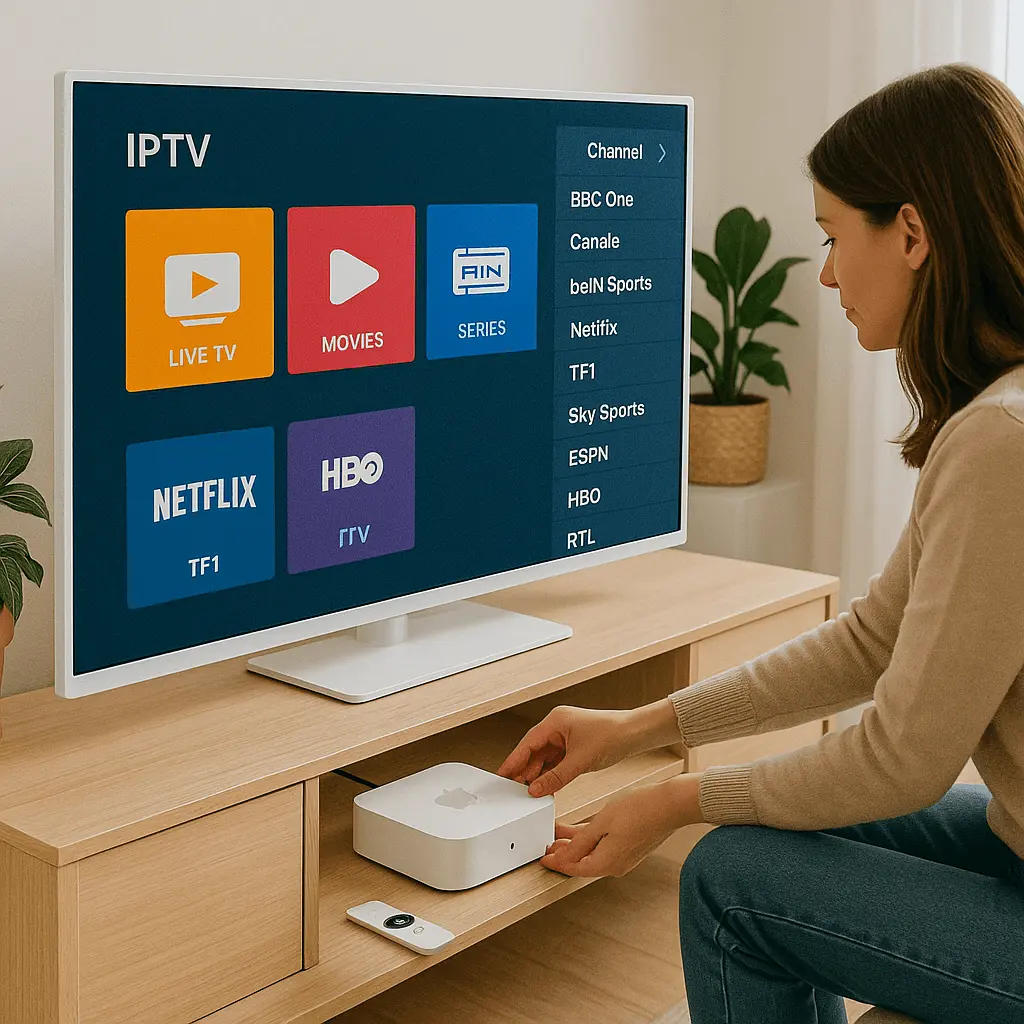 Set Up IPTV on Apple TV with IPTV Smarters – The Complete 2025 Guide – Best IPTV Subscription 1 IPTV on Apple TV